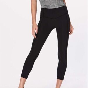 Lululemon All The Right Places Crop Leggings Size 6 High Waist Workout Pants